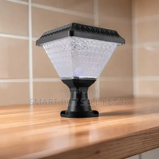 Stylish Outdoor Led Garden Light Main Gate Post Solar Light Lamp