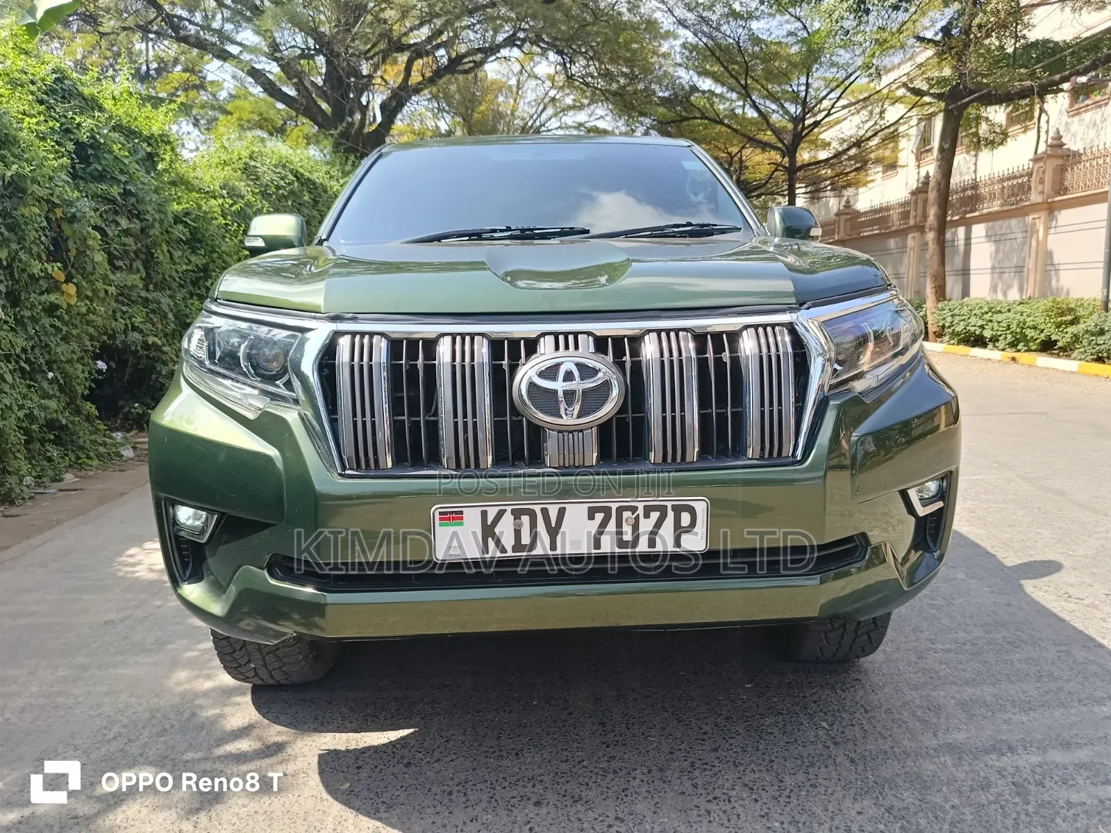 Toyota Land Cruiser Prado 2012 Green
