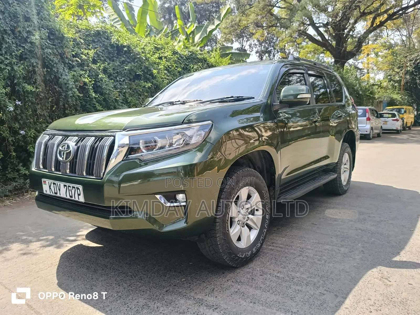 Toyota Land Cruiser Prado 2012 Green