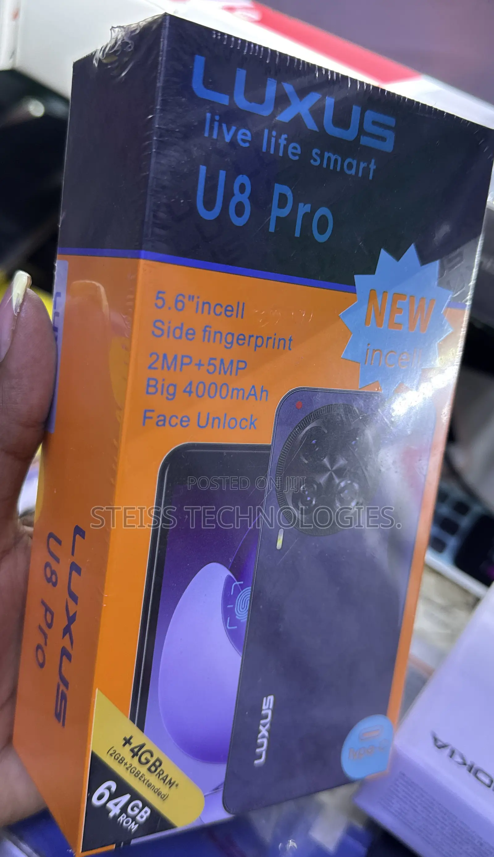 New Mobile Phone 64 GB Black