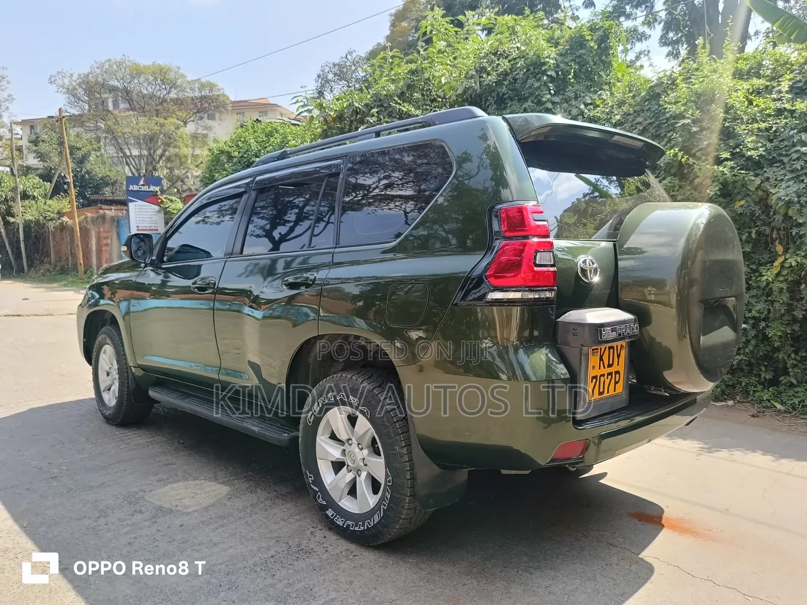 Toyota Land Cruiser Prado 2012 Green