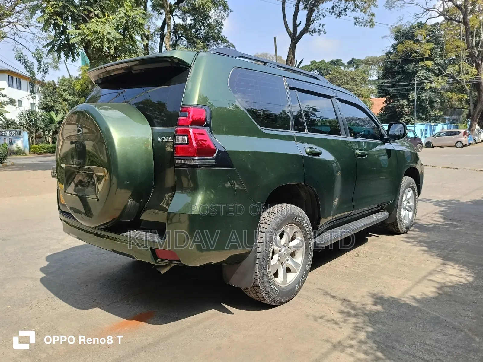 Toyota Land Cruiser Prado 2012 Green