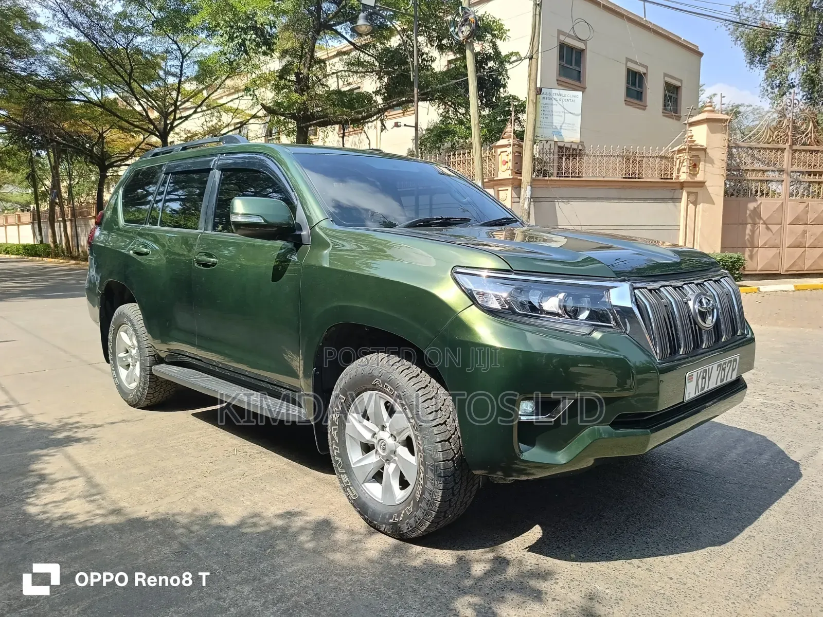 Toyota Land Cruiser Prado 2012 Green