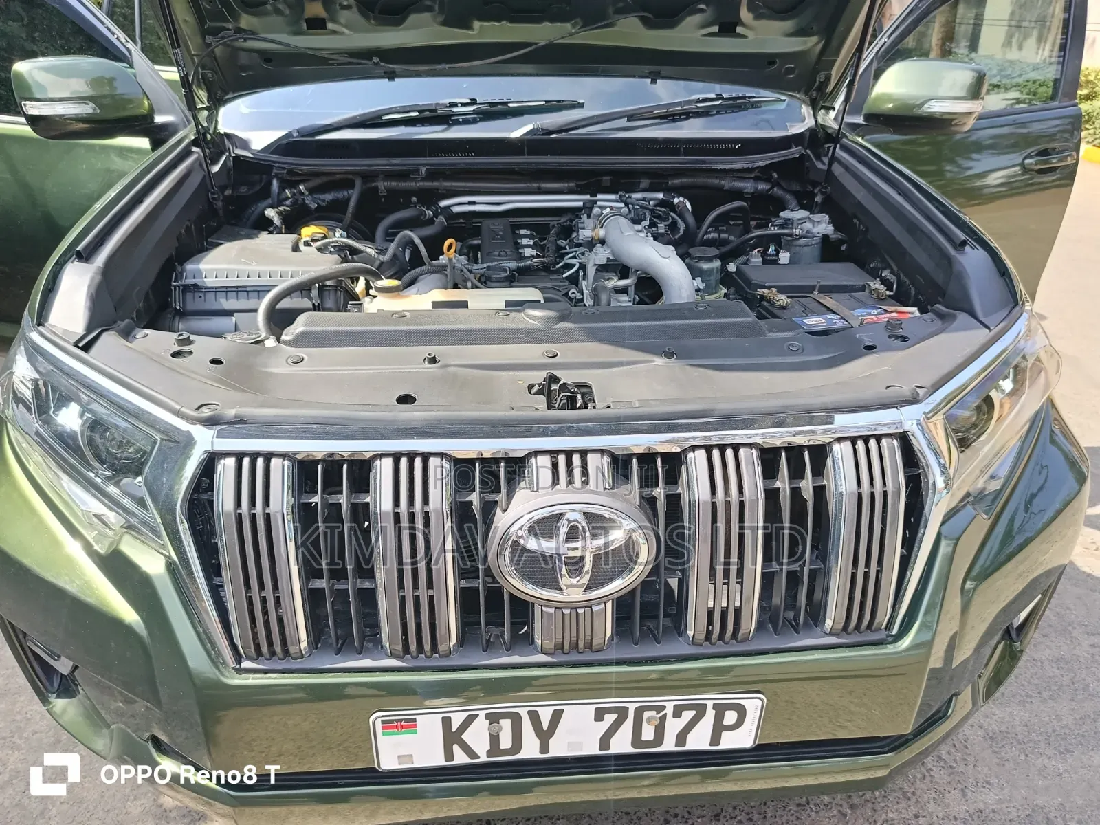 Toyota Land Cruiser Prado 2012 Green