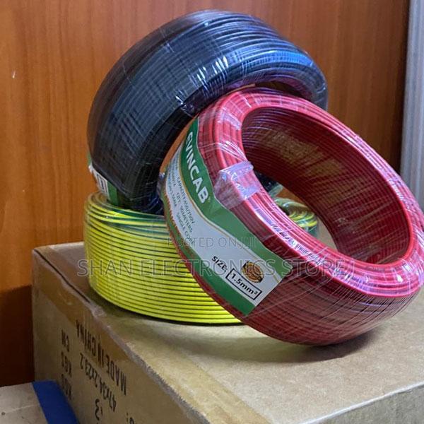 1.5mm Single 90 M PVC Insulated 600V Affordable Electrical Single Core - thumbnail 2