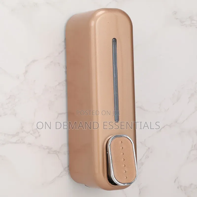 Wall Mount Soap Dispenser Manual Shampoo Shower Gel Dispenser