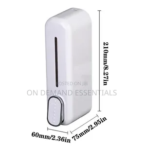 Wall Mount Soap Dispenser Manual Shampoo Shower Gel Dispenser