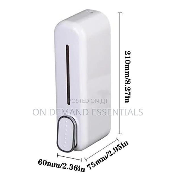 Wall Mount Soap Dispenser Manual Shampoo Shower Gel Dispenser - thumbnail 4