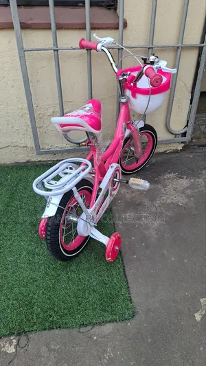Bike Size 12 With Basket -Pink