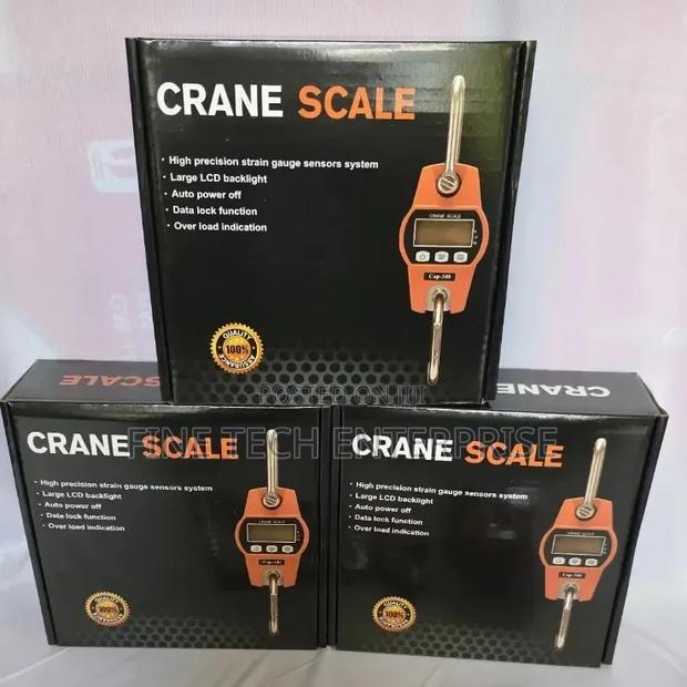 300kgs Crane Scale Black.