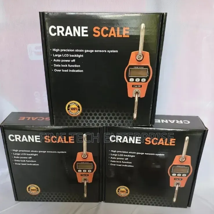 300kgs Crane Scale Black.
