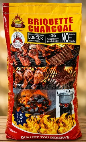 Premium Briquette Charcoal – Long Burning Smokeless