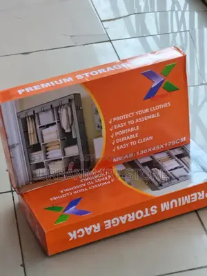 Metallic Wardrobe With Spacious Storage