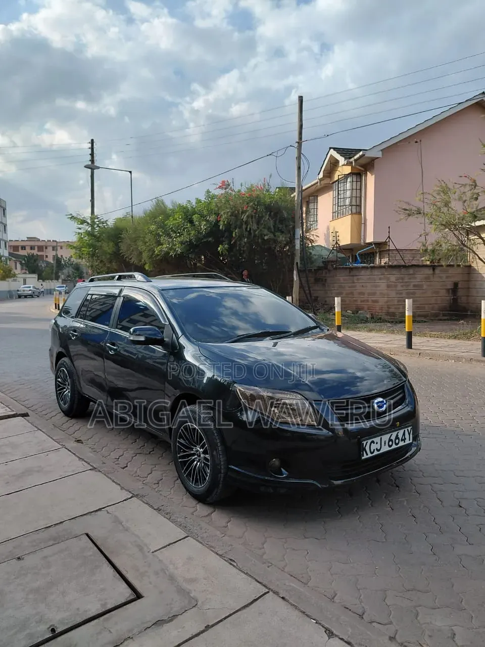 Toyota Corolla Fielder 2010 Black