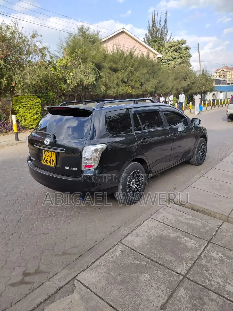 Toyota Corolla Fielder 2010 Black