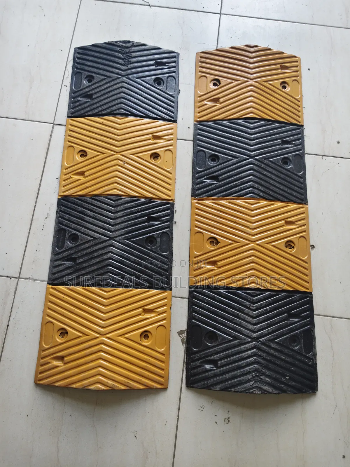 Rubber Speed Bumps for Driveways
