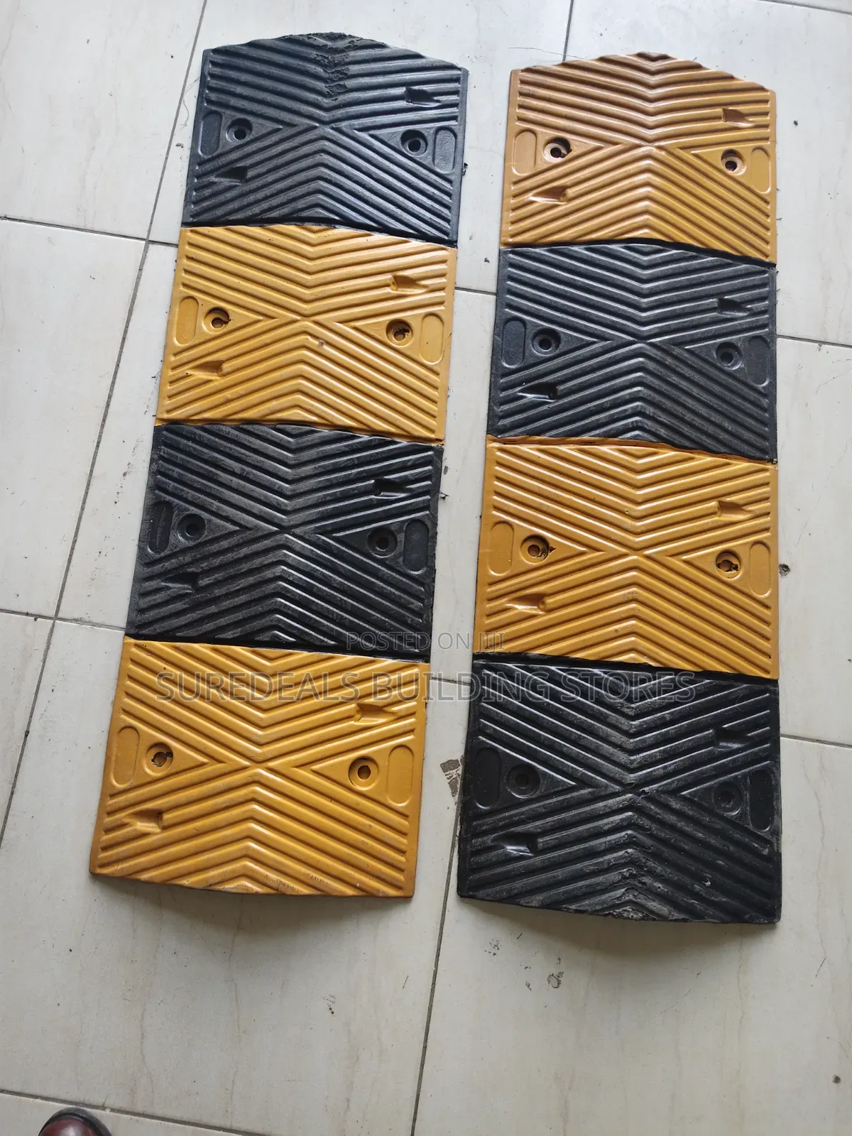 Rubber Speed Bumps for Driveways