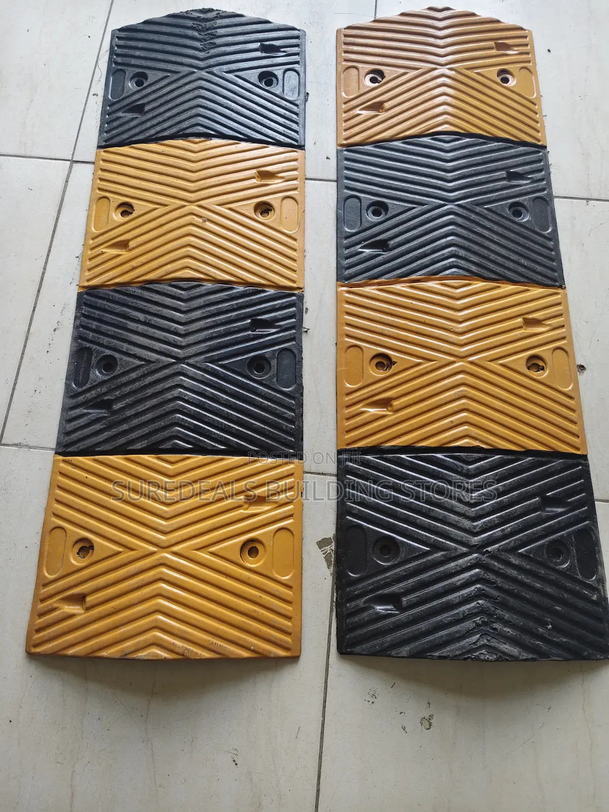 Rubber Speed Bumps for Driveways
