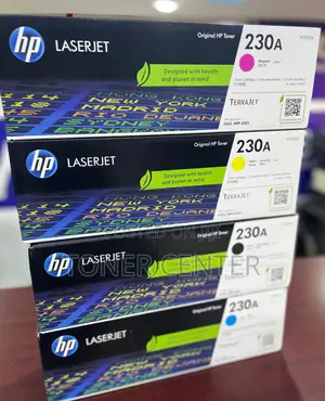 Premium HP 230A Full Toner Set (Black, Cyan, Yellow Magenta)