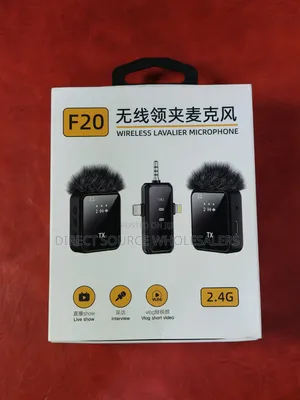 Noise Cancelling Wireless Lavalier Microphone
