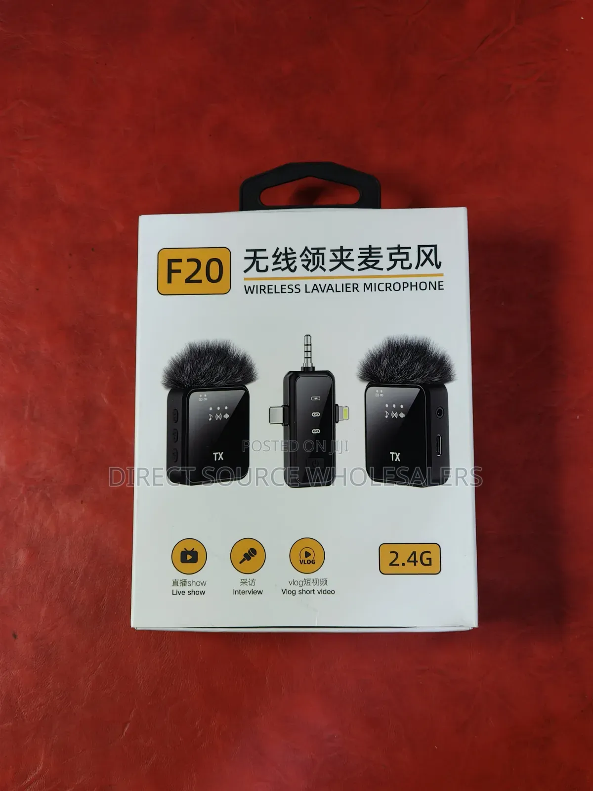 Dual Wireless Mic for Interviews Podcasts