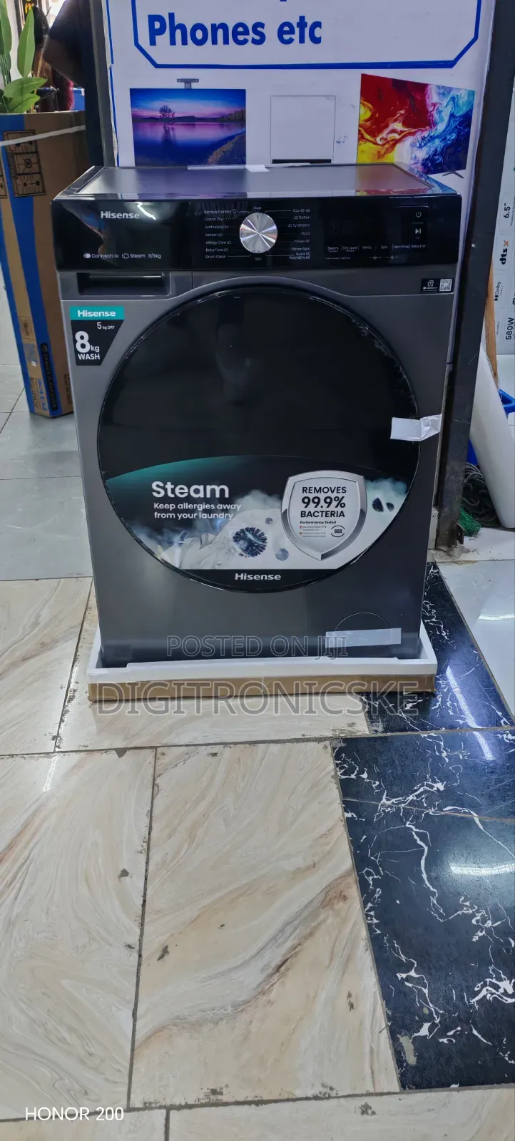 Hisense 8/5kg Wash and Dry Washing Machine