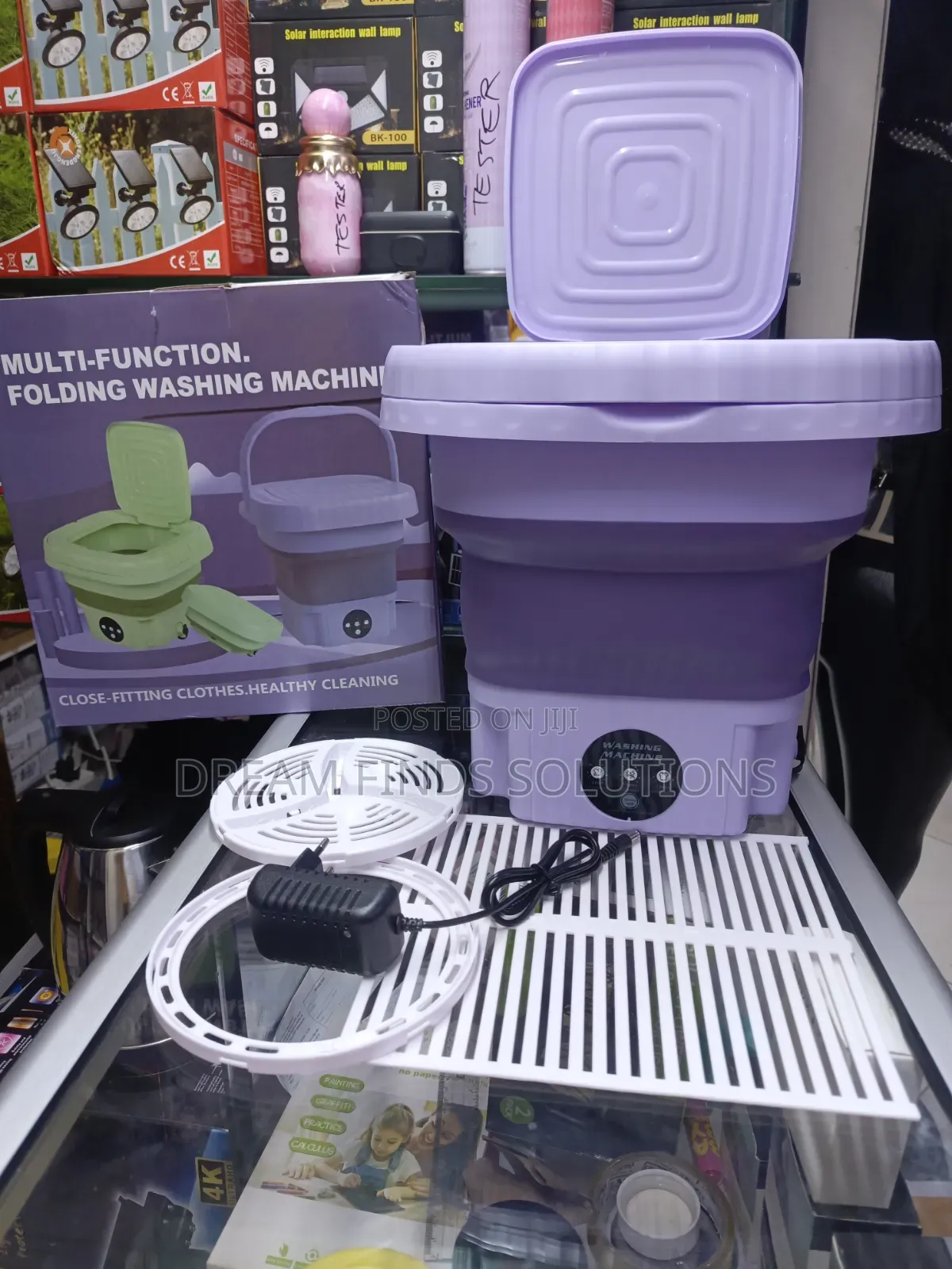 Portable Folding Mini Washing Machine for Delicates and Baby Clothes