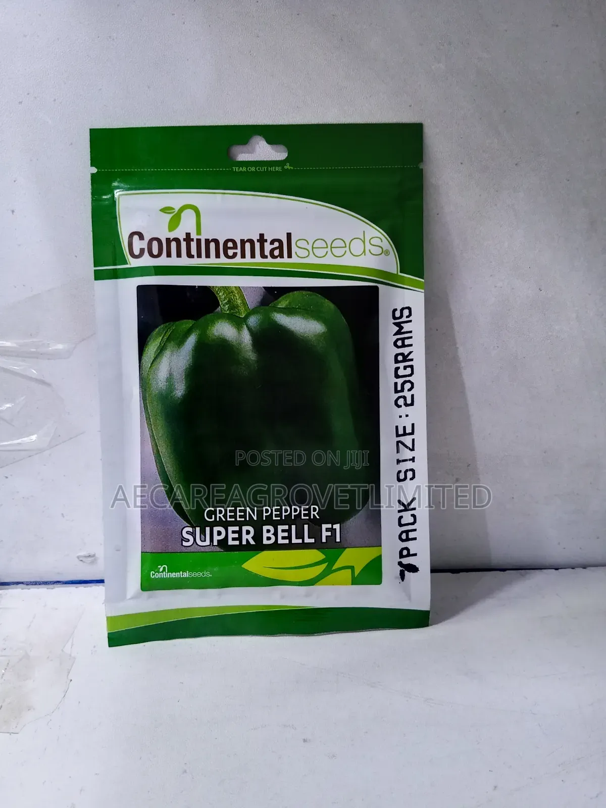 Super Bell F1 Capsicum Green Pepper 25g Hoho