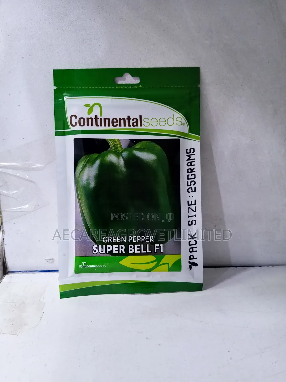 Super Bell F1 Capsicum Green Pepper 25g Hoho