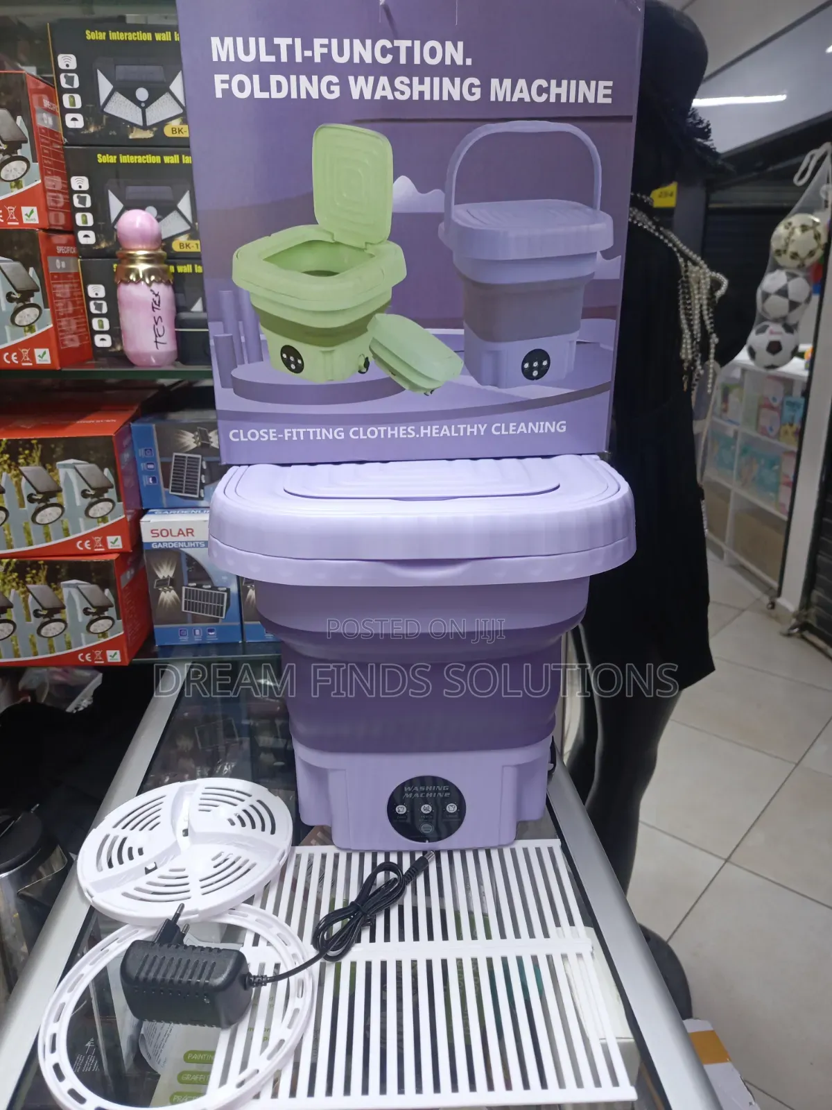 Portable Folding Mini Washing Machine for Delicates and Baby Clothes