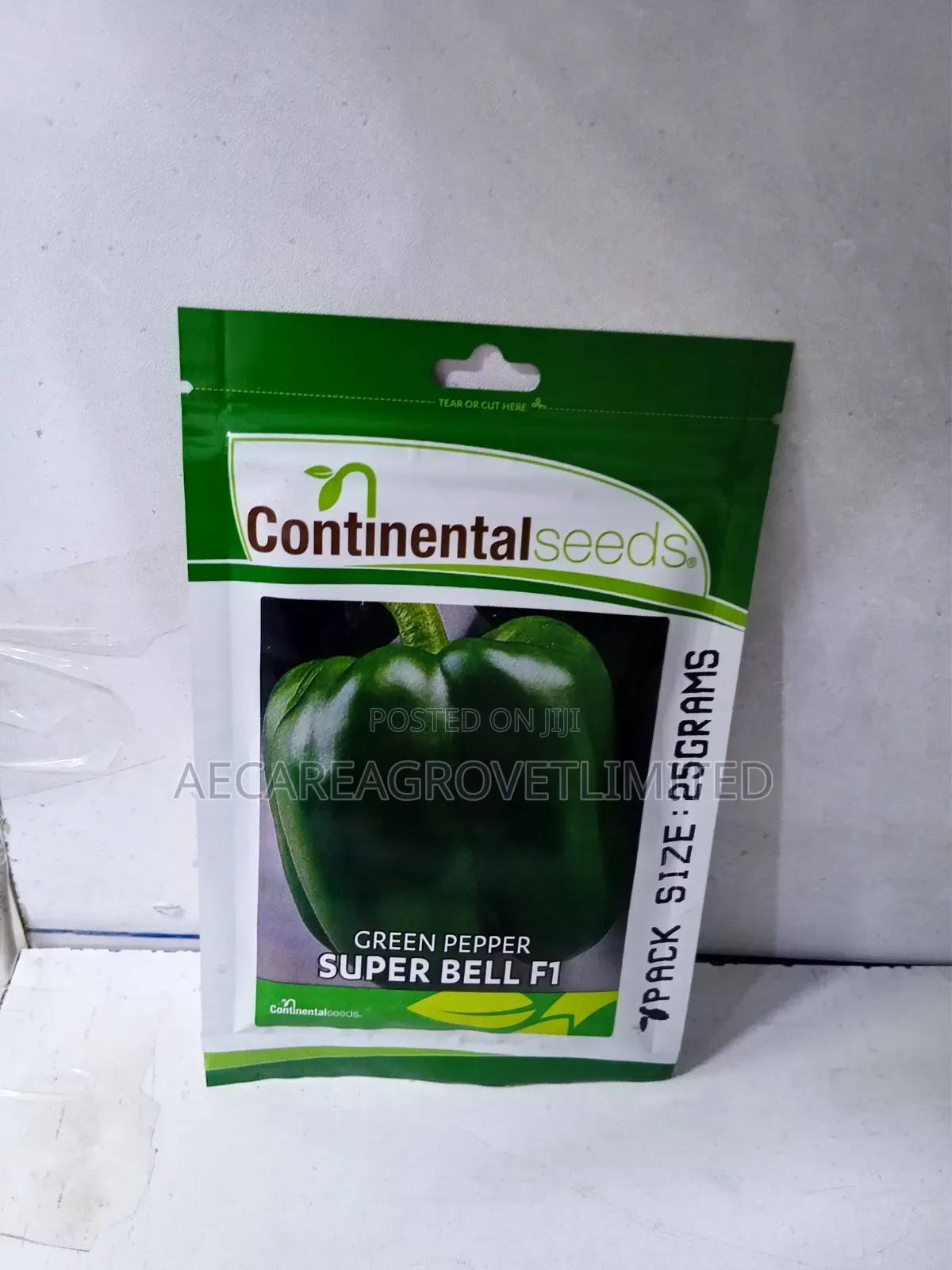 Super Bell F1 Capsicum Green Pepper 25g Hoho
