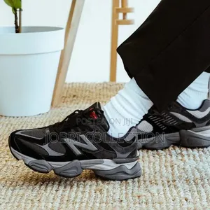 New Balance 9060 "Black Castlerock" Colorway Sneakers