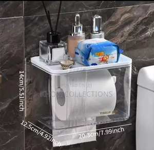 Transparent Wall Mounted Tissue Box