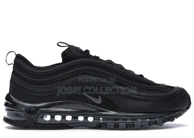 Air Max 97 Black Sparkly 97s Grey Black Glitter Sneakers