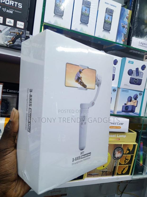 M1 Foldable 3-Axis Gimbal Stabilizer for Smartphones - thumbnail 2