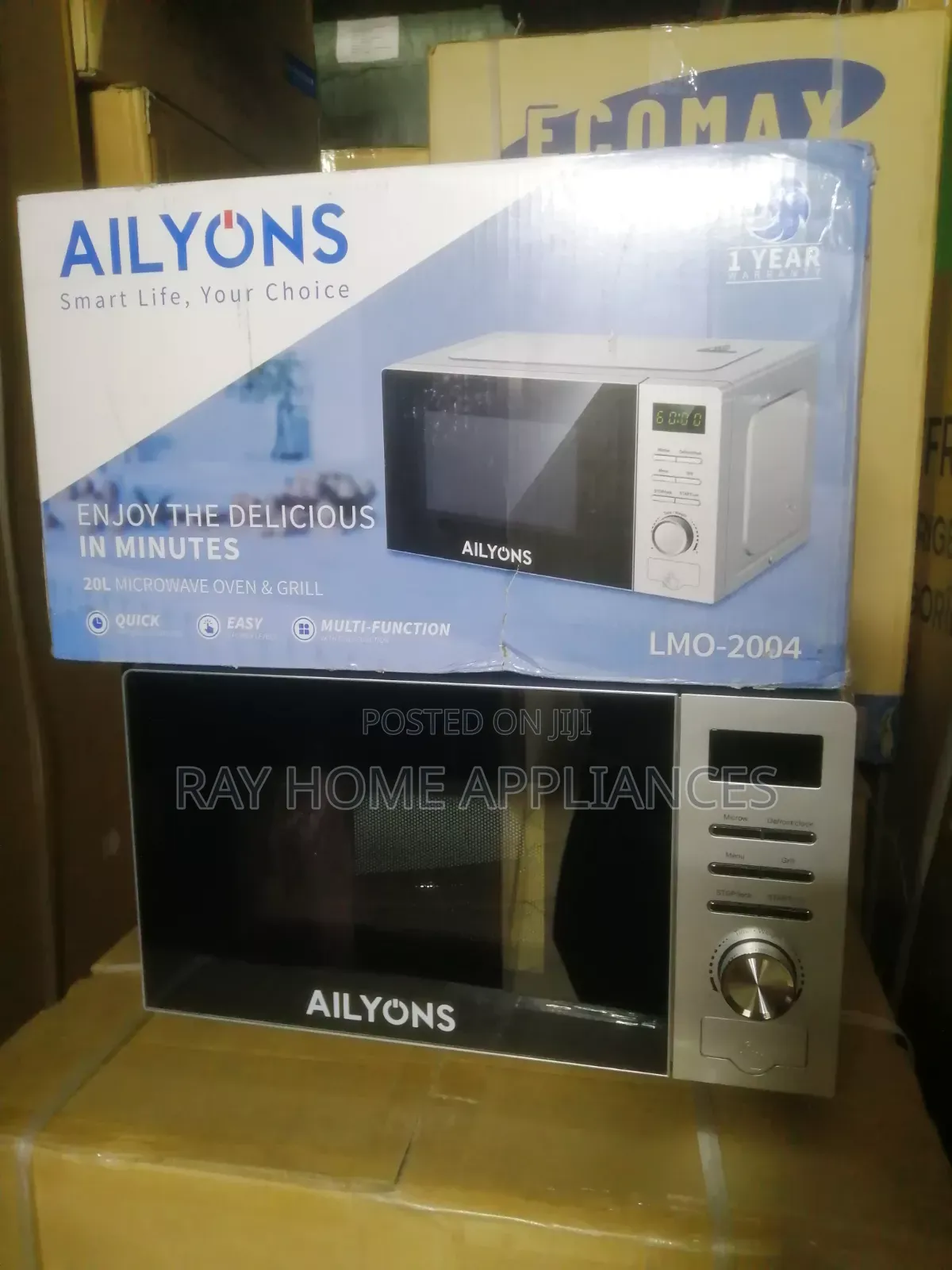 Ailyons 20litres Manual With Grill Microwave