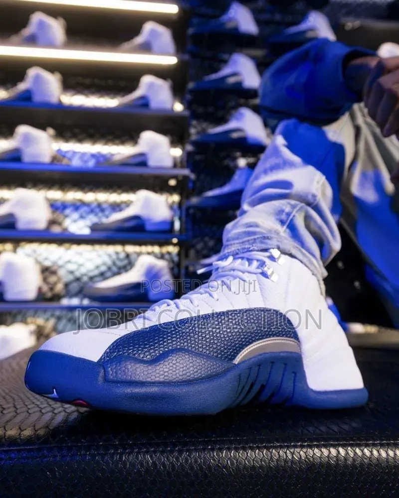 Air Jordan 12 Retro "French Blue" Sneakers