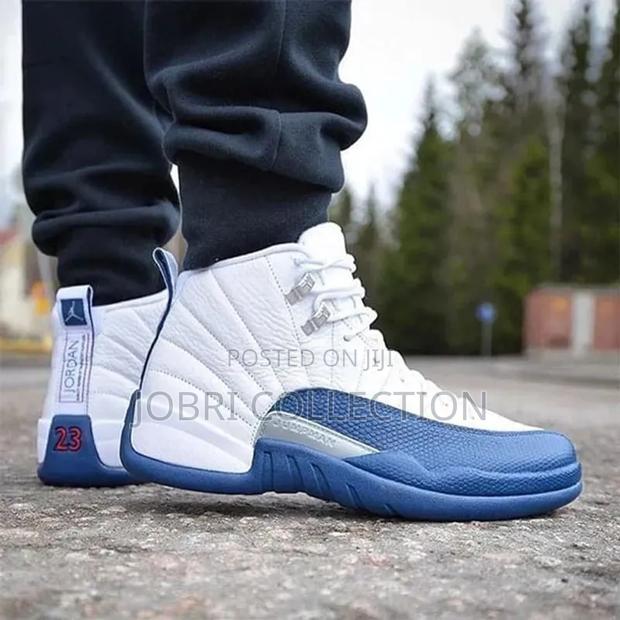 Air Jordan 12 Retro "French Blue" Sneakers - thumbnail 3