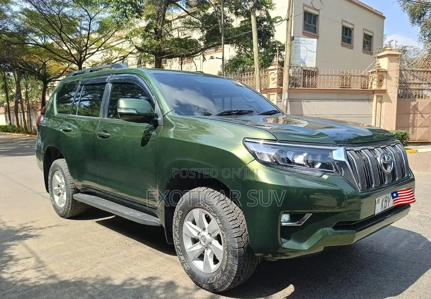 Toyota Land Cruiser Prado 3.0 TD 2012 Green