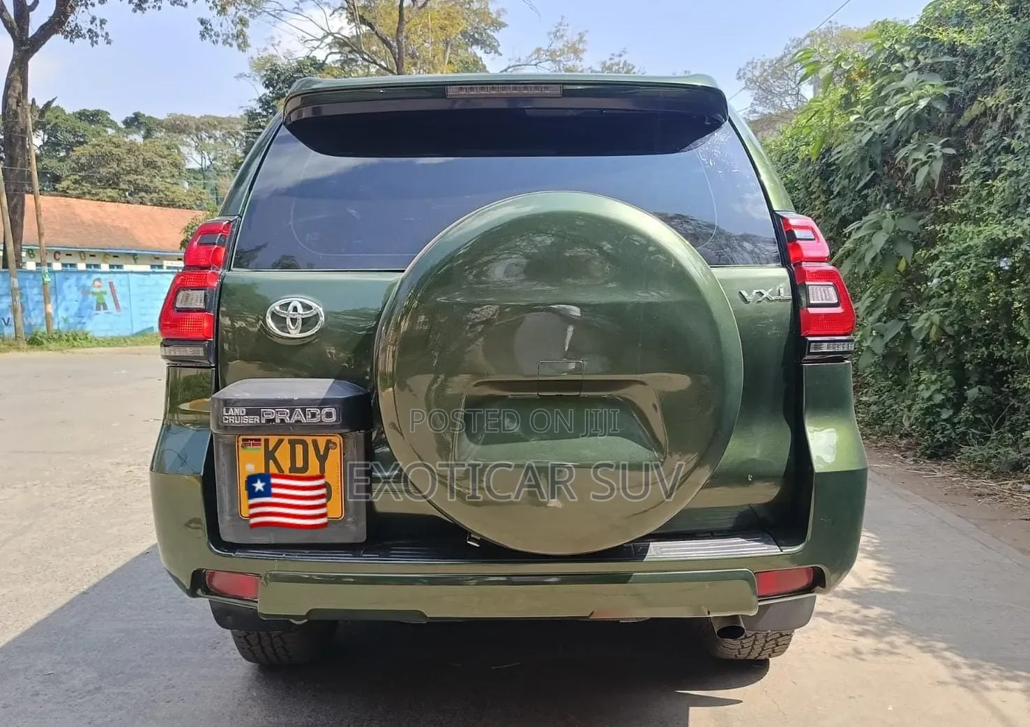 Toyota Land Cruiser Prado 3.0 TD 2012 Green