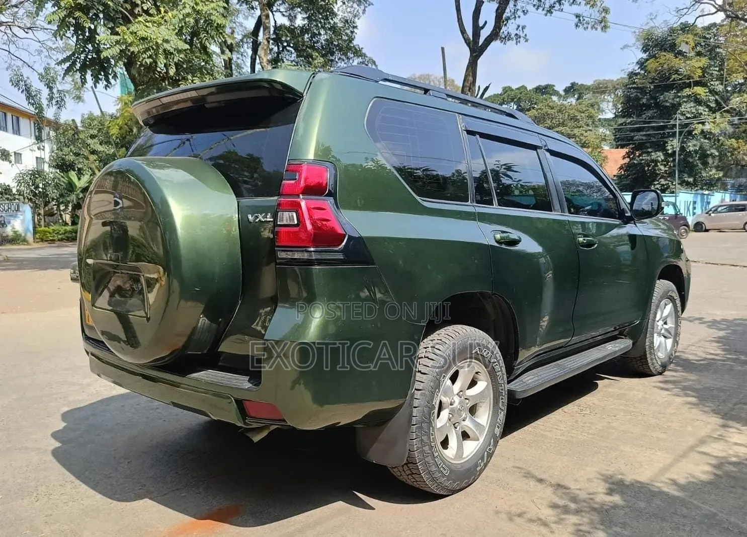 Toyota Land Cruiser Prado 3.0 TD 2012 Green