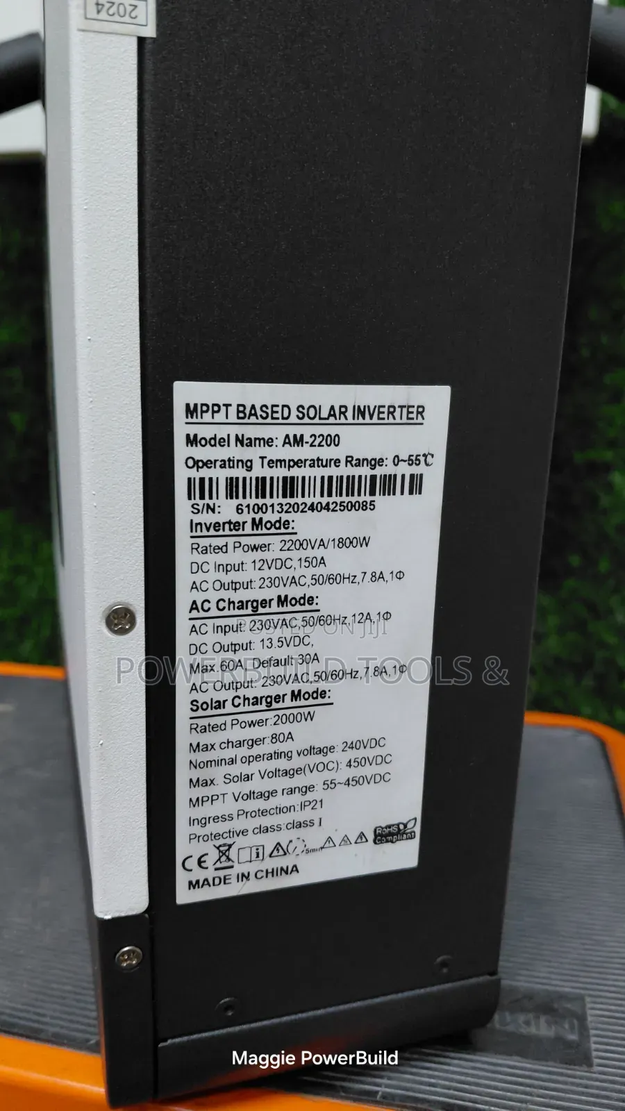 Amizar 2kwh 12V High Frequency Inverter Battery