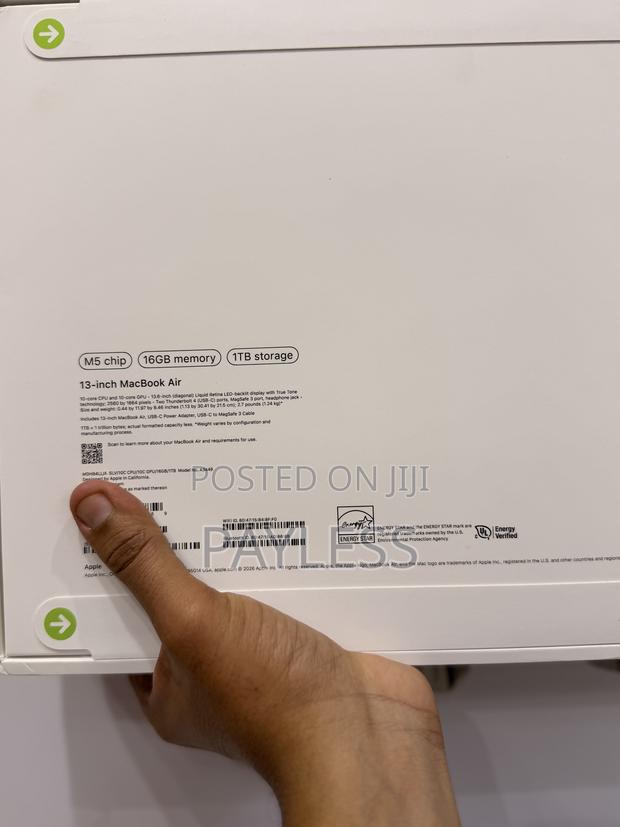 New Laptop Apple MacBook Air 16GB Intel Core i9 SSD 1T - thumbnail 4