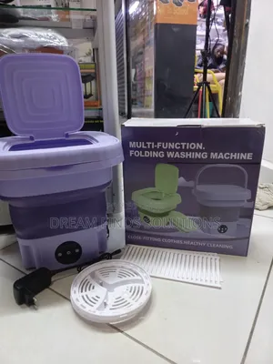 Collapsible Small Apartment Countertop Washer With Spin Dry Basket ,