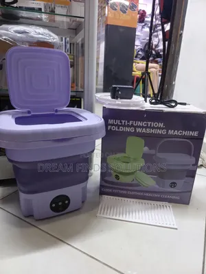 Compact Electric Travel Laundry Machine With Intelligent Touch Control