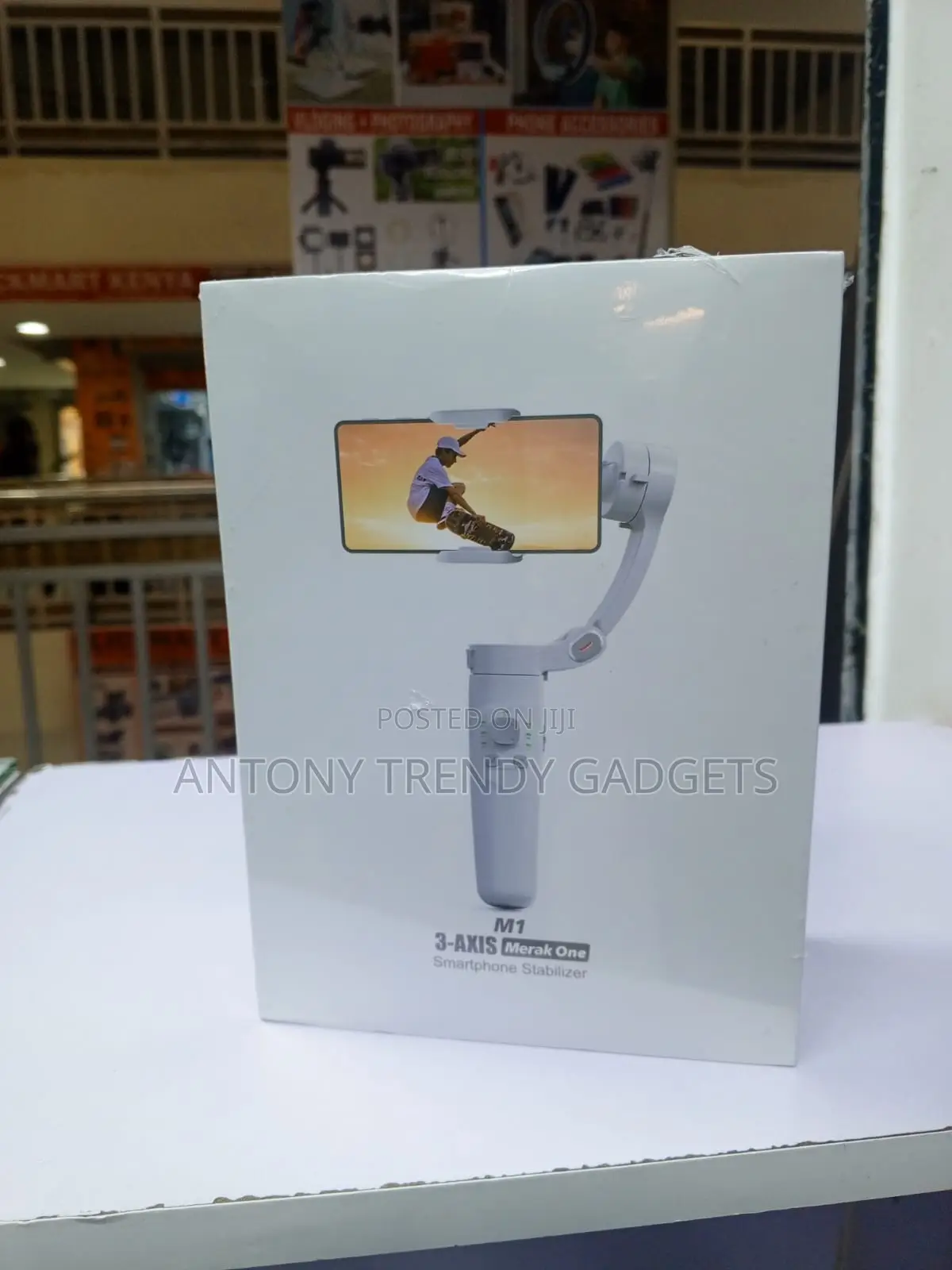 M1 Handheld 3-Axis Gimbal for Smooth Mobile Videos