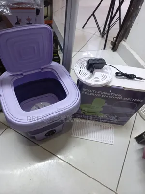 Compact Electric Travel Laundry Machine With Intelligent Touch Control