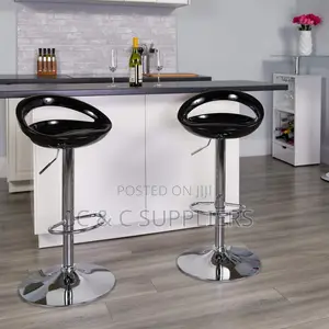 Rolling Modern Kitchen Barstool