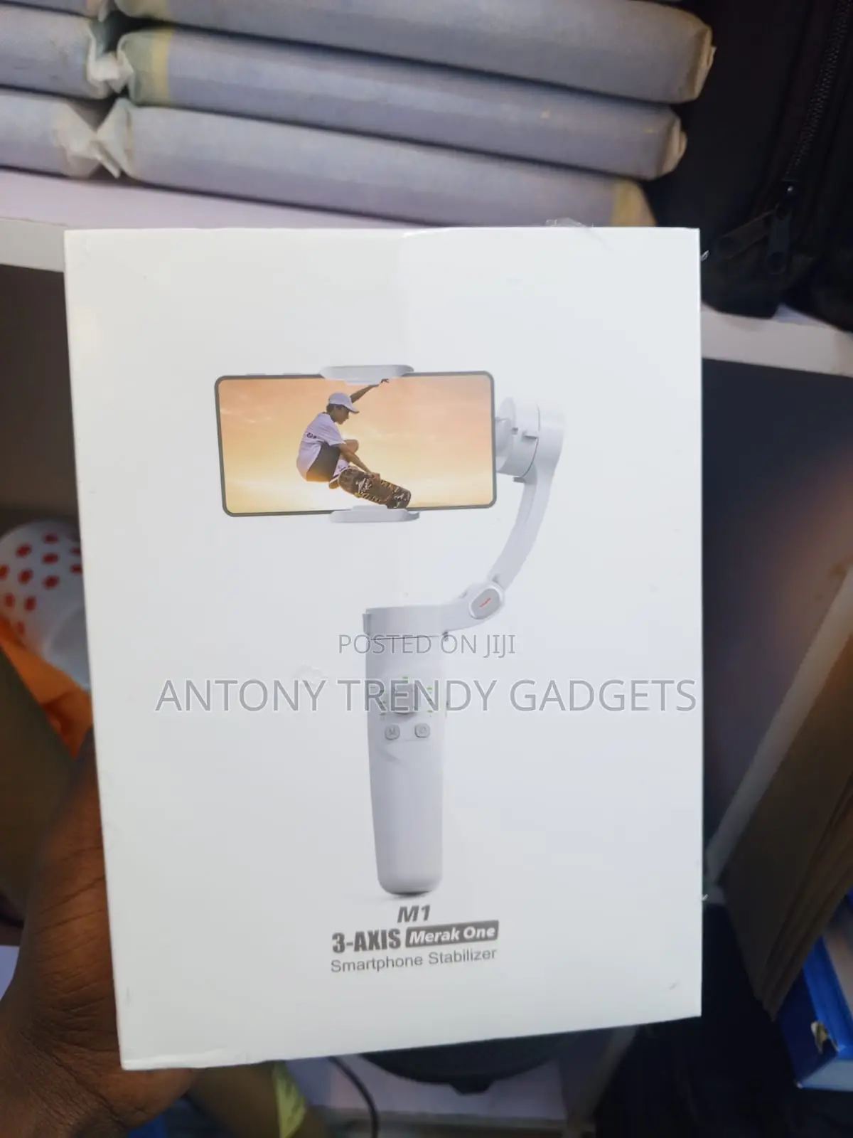 M1 Handheld 3-Axis Gimbal for Smooth Mobile Videos