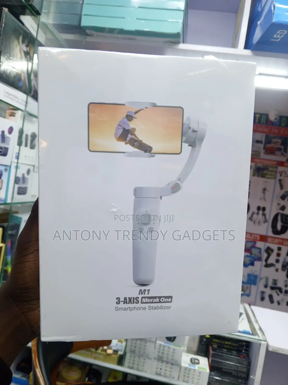 M1 Foldable Phone Gimbal Stabilizer for Video Recording